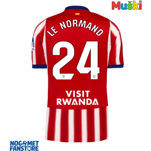 Atletico Madrid Robin Le Normand #24 Domaci Dres 2026-27 Kratak Rukav